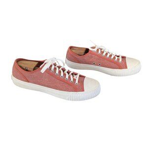 Posture Foundation - Flyers - Rigid Wedge Lace Up Red/Orange Sneakers - Size 12
